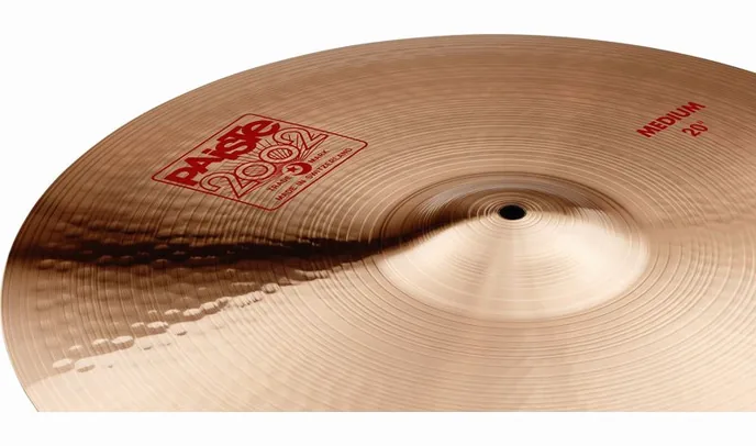 Paiste 2002 Classic 20" Medium Crash, vue de face, photo 3