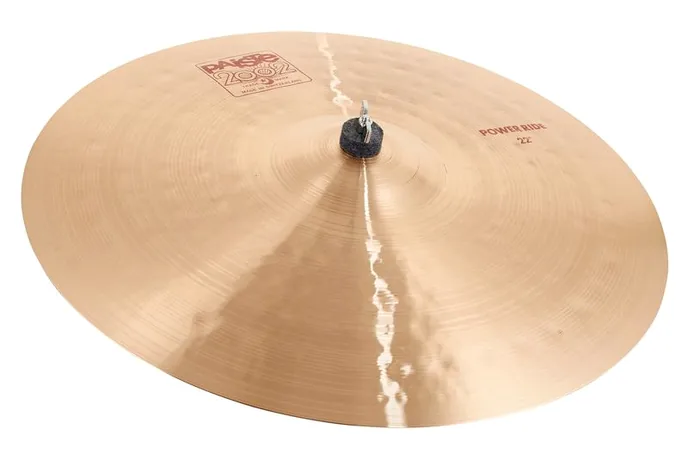 Paiste 2002 Classic 22" Power Ride, vue de près, de face