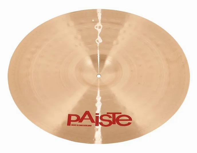 Paiste 2002 Classic 22" Power Ride, sur fond neutre, photo 2