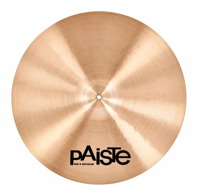 Paiste 21" 2002 Black Big Beat Cymbal, vue de profil, photo 2