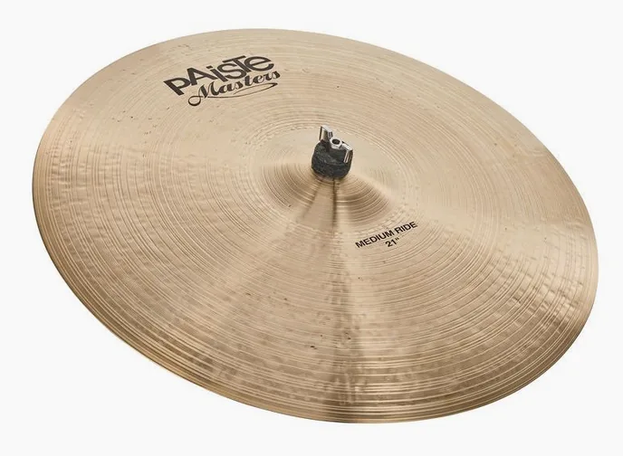 Paiste 21" Masters Medium Ride, sur fond neutre