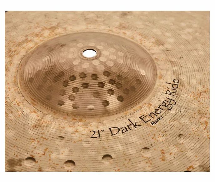Paiste 21" Signature Dark Energy MK1, vue de profil, photo 4