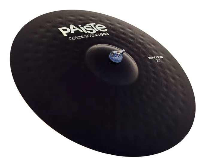 Paiste 22" 900 Color Heavy Ride BK, vue de près, de face