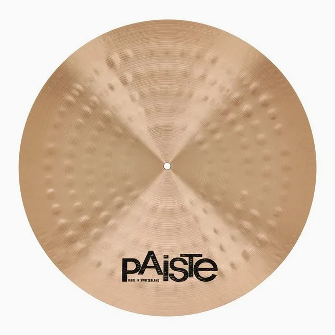 Paiste 22" Masters Dark Flatride, vue de dessus, photo 3