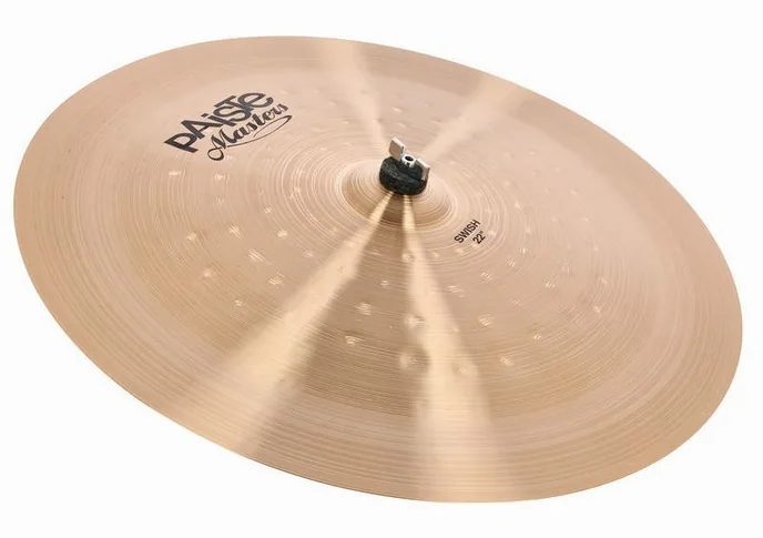 Paiste 22" Masters Swish Cymbal, sur fond neutre