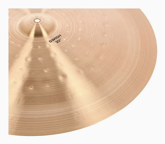 Paiste 22" Masters Swish Cymbal, vue de dessus, photo 3