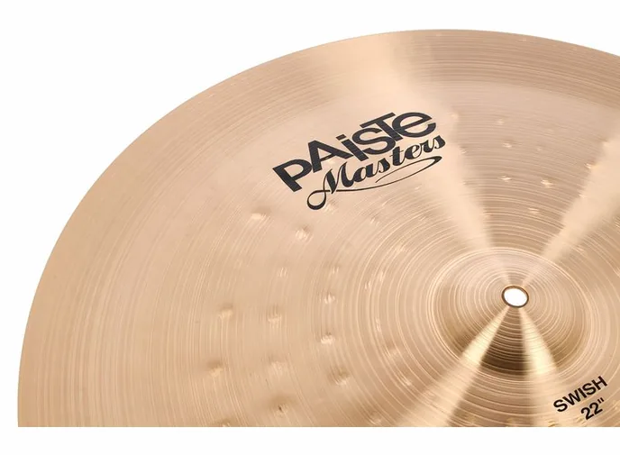 Paiste 22" Masters Swish Cymbal, vue de face, photo 4
