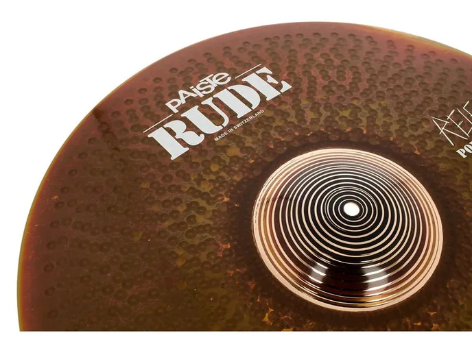 Paiste 22" Rude Power Ride The Reign, sur fond neutre, photo 3