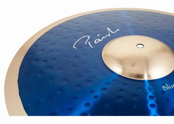 Paiste 22" Signature Blue Bell Ride, vue de profil, photo 3