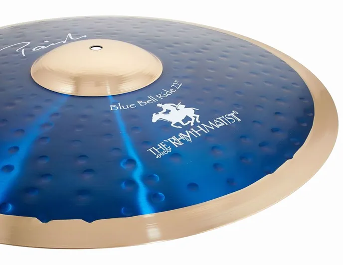 Paiste 22" Signature Blue Bell Ride, sur fond neutre, photo 4
