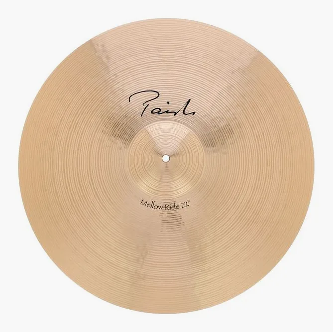 Paiste 22" Signature Mellow Ride, sur fond neutre, photo 2