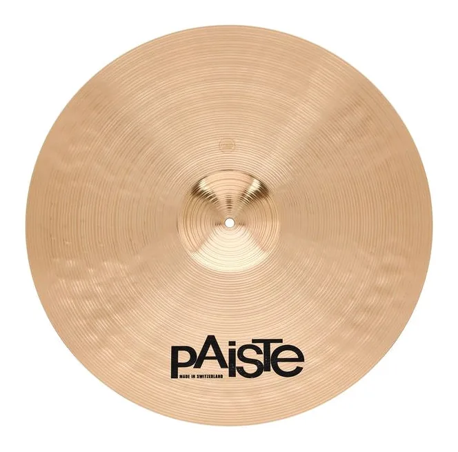 Paiste 22" Signature Mellow Ride, vue de trois quarts, photo 3