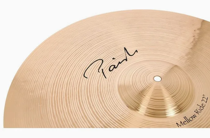 Paiste 22" Signature Mellow Ride, vue de face, photo 4