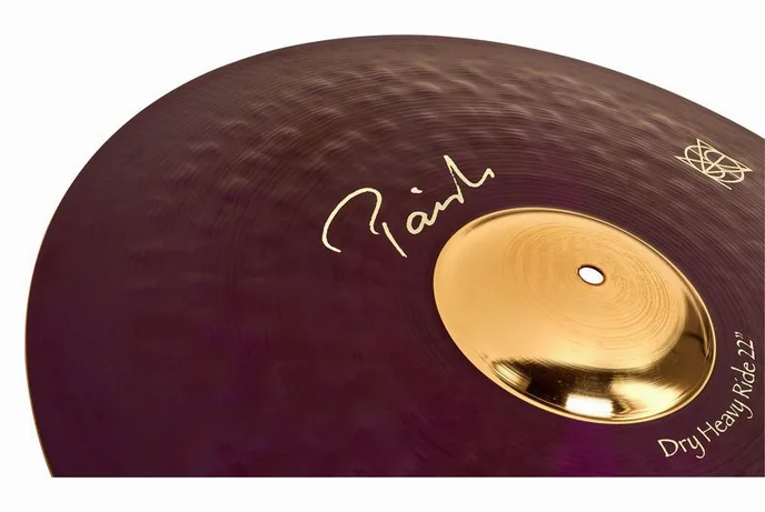 Paiste 22" Signature "Monad" Ride, vue de trois quarts, photo 3
