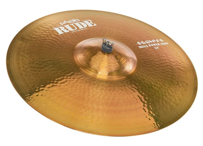 Paiste 24" Rude Mega Power Ride, vue de près, de face