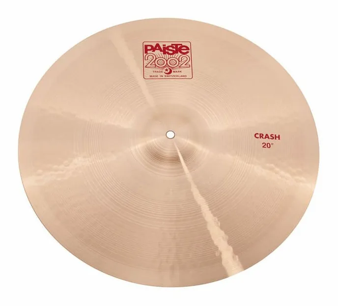 Paiste 2002 Classic 20" Crash, vue de face, photo 2