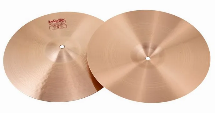 Paiste 2002 Classic 14" Heavy Hi-Hat, vue de près, photo 2