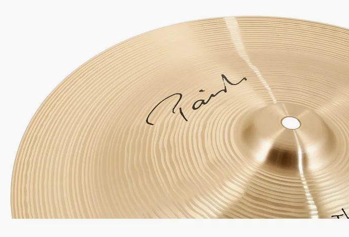 Paiste 16" Signature Thin China, sur fond neutre, photo 4