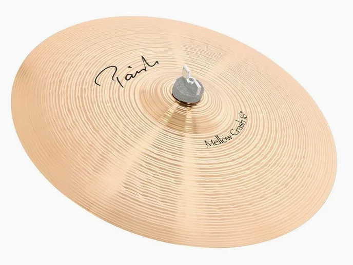 Paiste 16" Signature Mellow Crash, vue de près, de face