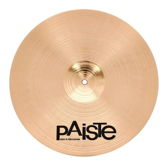 Paiste 16" Signature Mellow Crash, vue de dessus, photo 2