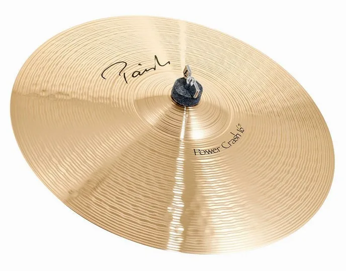 Paiste 16" Signature Power Crash, sur fond neutre