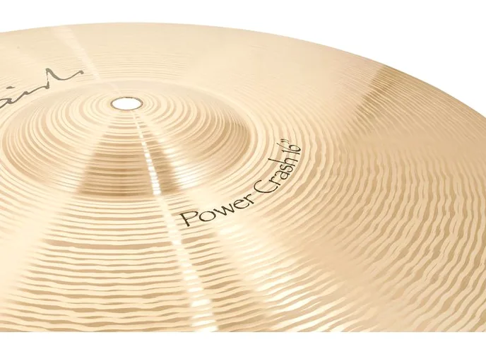 Paiste 16" Signature Power Crash, vue de dessus, photo 4