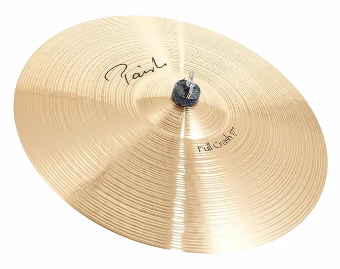 Paiste 17" Signature Full Crash, de face sur fond neutre
