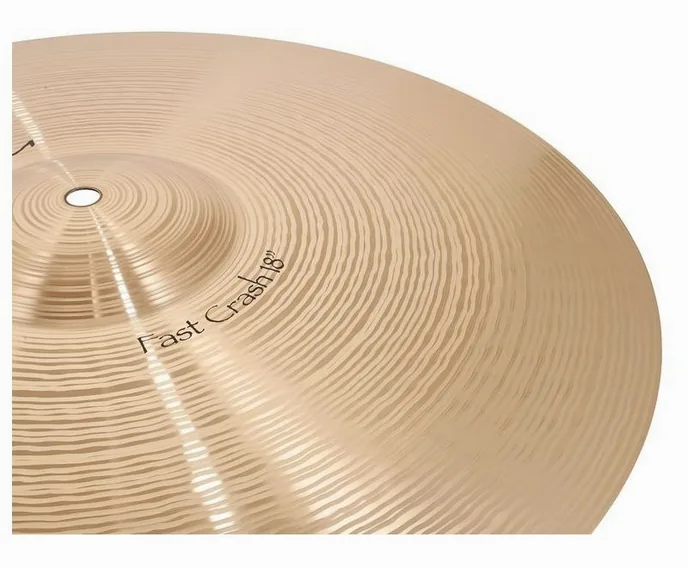 Paiste 18" Signature Fast Crash, vue de profil, photo 4