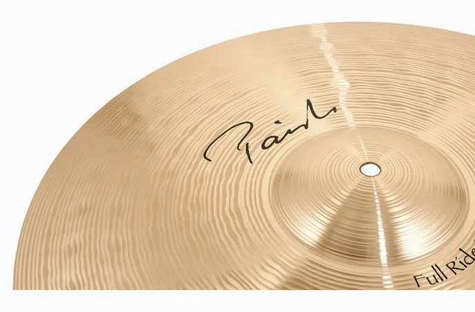 Paiste 20" Signature Full Ride, vue de trois quarts, photo 3