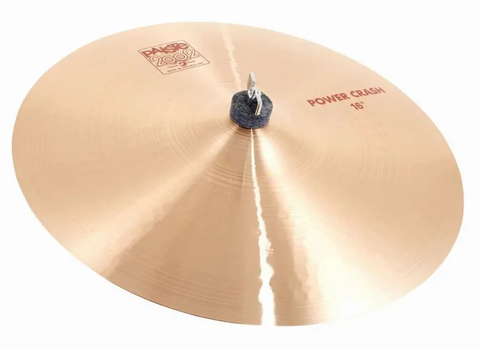 Paiste 2002 Classic 16" Power Crash, sur fond neutre