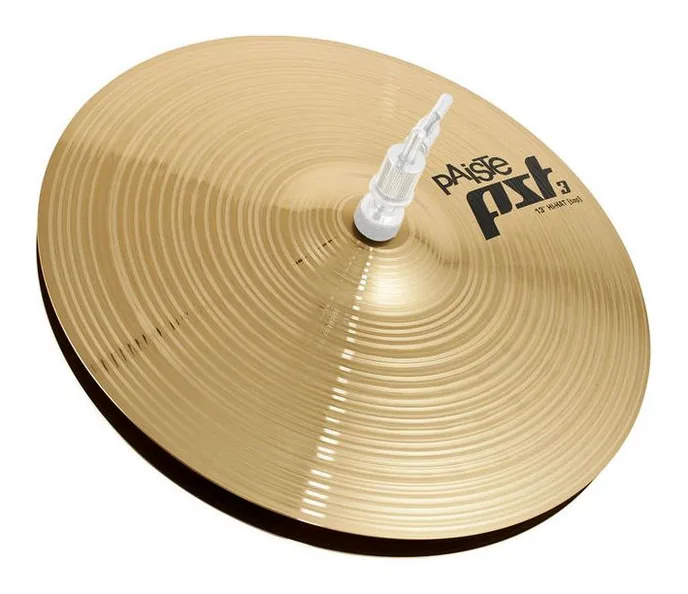 Paiste PST3 13" Hi-Hat, vue de près, de face