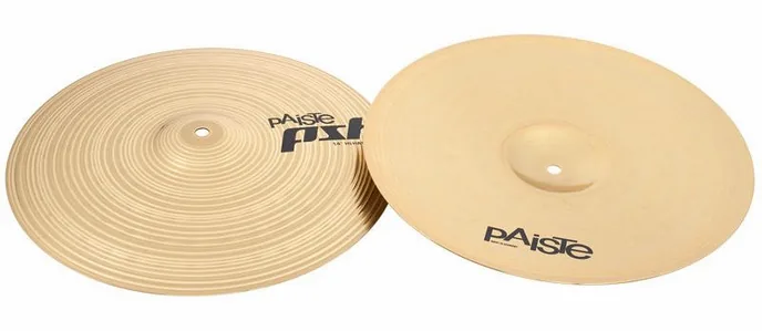 Paiste PST3 14" Hi-Hat, vue de trois quarts, photo 2