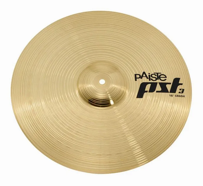 Paiste PST3 16" Crash, vue de face, photo 2