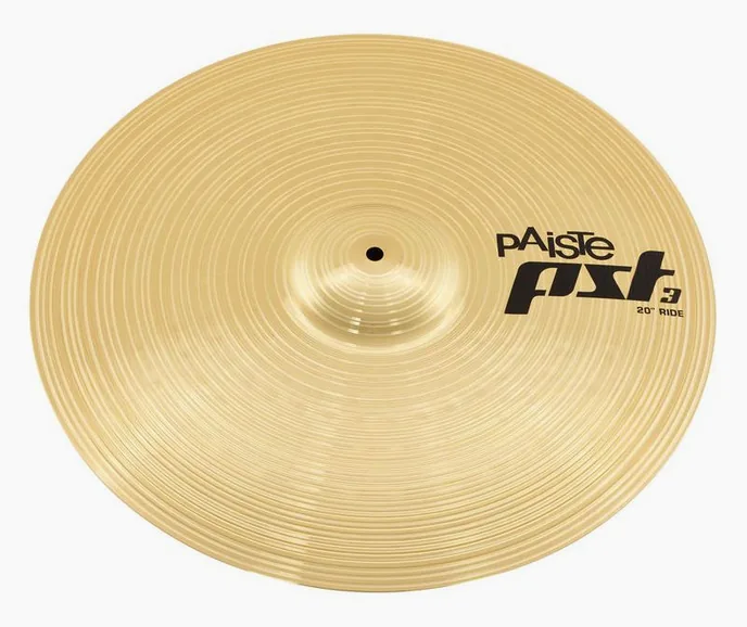 Paiste PST3 20" Ride, vue de trois quarts, photo 2