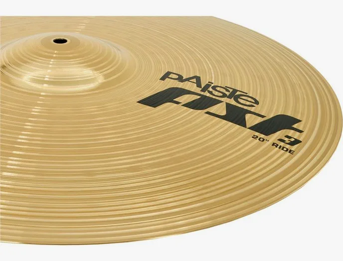 Paiste PST3 20" Ride, vue de profil, photo 4