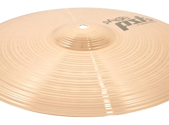 Paiste PST5 14" Medium Crash '14, sur fond neutre, photo 3
