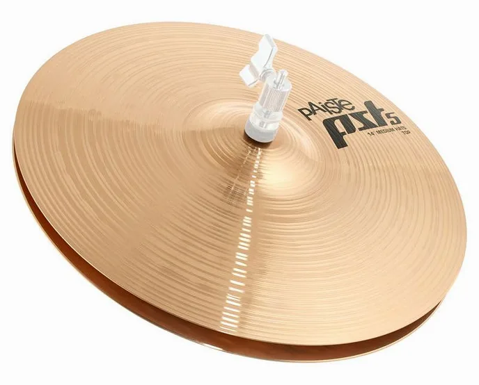 Paiste PST5 14" Medium Hi-Hat '14, vue de face