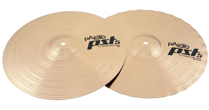Paiste PST5 14" Sound Edge Hi-Hat '14, vue de face