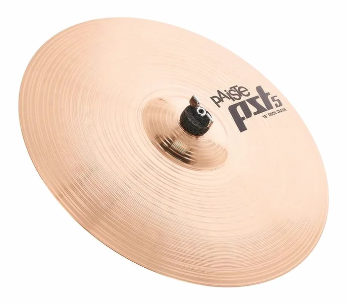 Paiste PST5 16" Rock Crash '14, de face sur fond neutre