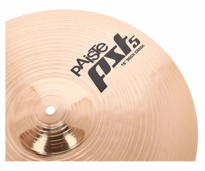 Paiste PST5 16" Rock Crash '14, vue de dessus, photo 3