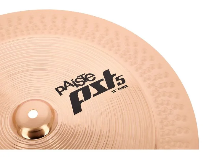 Paiste PST5 18" China '14, vue de trois quarts, photo 3