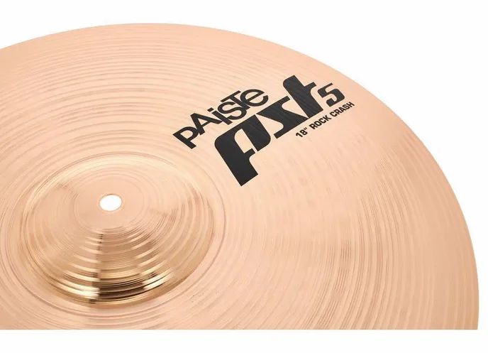 Paiste PST5 18" Rock Crash '14, vue de profil, photo 3