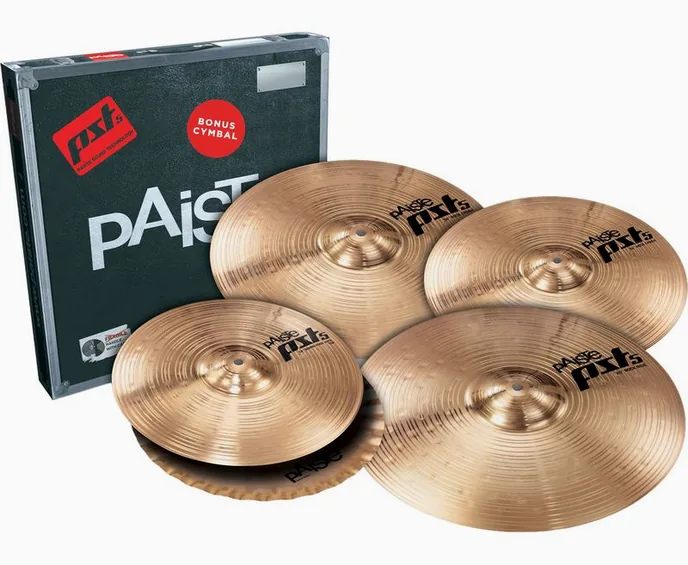 Paiste PST5 Rock Set, vue de face