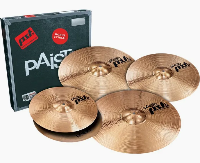 Paiste PST5 Universal Set, sur fond neutre