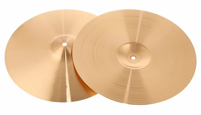 Paiste PST7 14" Heavy Hi-Hat, vue de trois quarts, photo 3