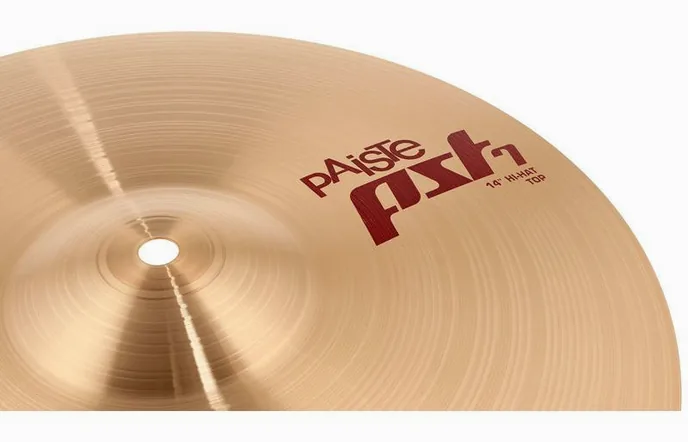 Paiste PST7 14" Hi-Hat, vue de profil, photo 4