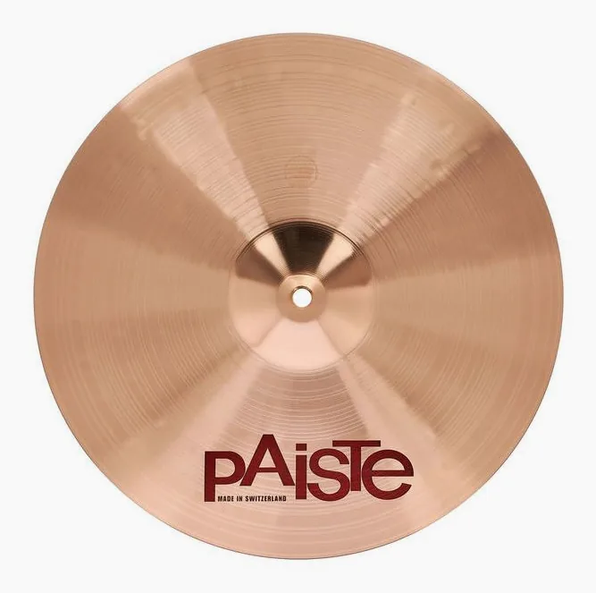 Paiste PST7 14" Thin Crash, vue de profil, photo 2