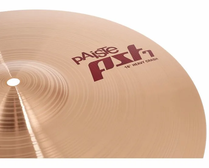 Paiste PST7 16" Heavy Crash, vue de dessus, photo 3