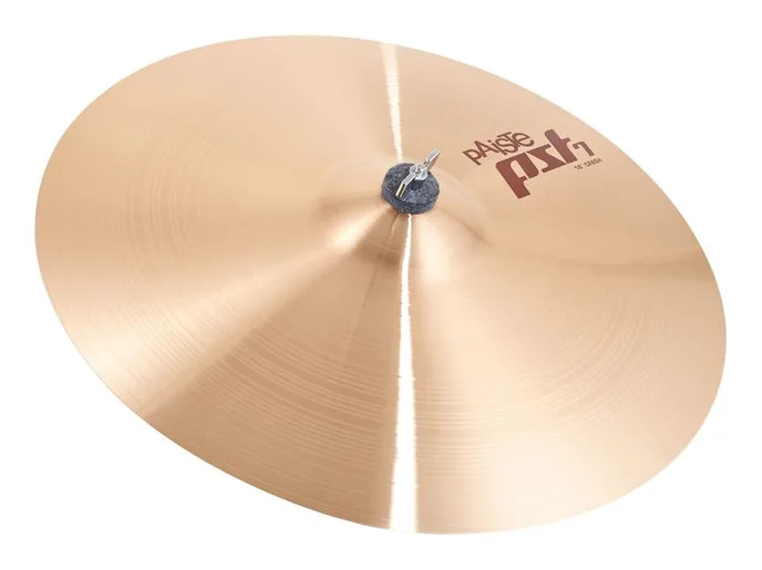 Paiste PST7 18" Crash, vue de près, de face