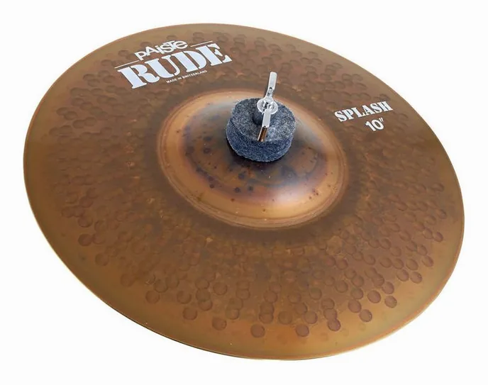 Paiste 10" Rude Series Splash, vue de face